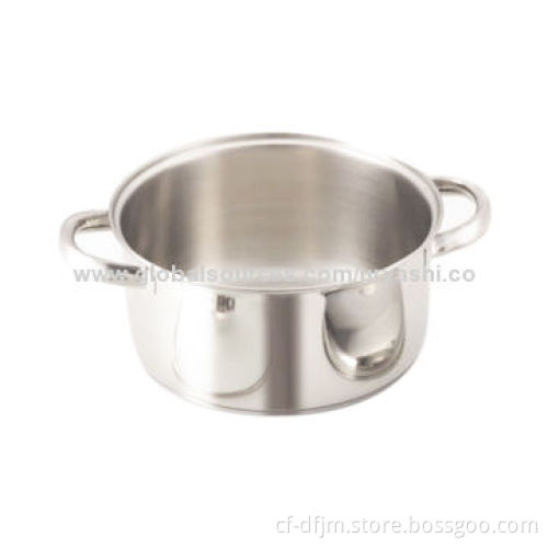 Straight Encapsulated Casserole with Steel Handle with Steel LidNew